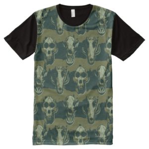 RAMPAGE | Skulls Pattern All-Over-Print Shirt