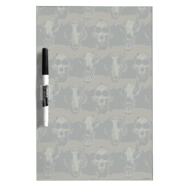 RAMPAGE | Skulls Pattern Dry Erase Board