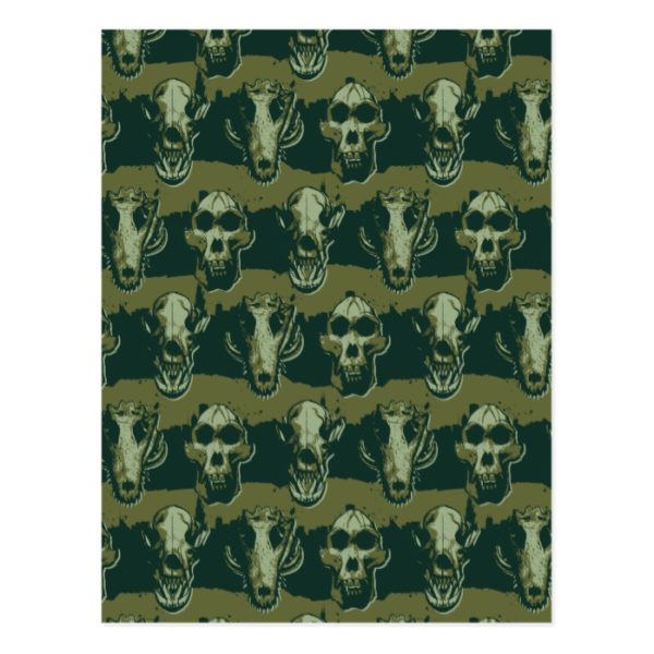RAMPAGE | Skulls Pattern Postcard