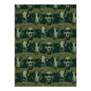 RAMPAGE | Skulls Pattern Poster