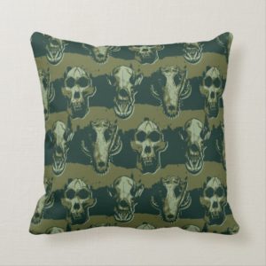 RAMPAGE | Skulls Pattern Throw Pillow
