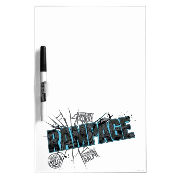 RAMPAGE | Subject Graphics Dry Erase Board