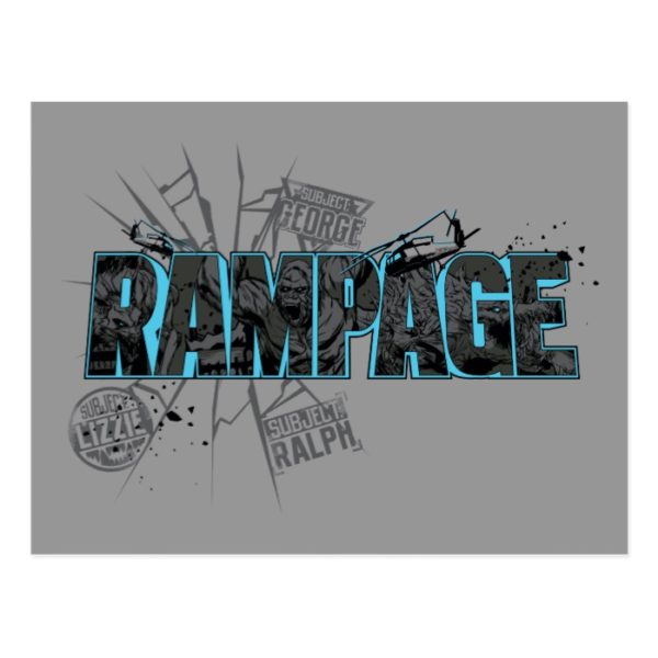RAMPAGE | Subject Graphics Postcard
