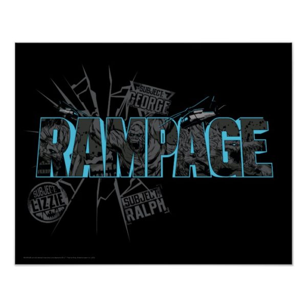 RAMPAGE | Subject Graphics Poster