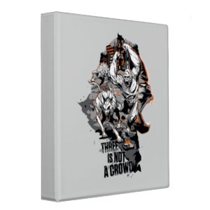 RAMPAGE | Three is Not a Crowd 3 Ring Binder