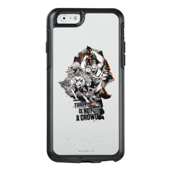 RAMPAGE | Three is Not a Crowd OtterBox iPhone Case