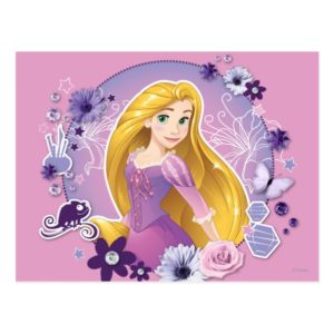 Rapunzel - I Light my Own Way Postcard