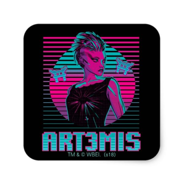 Ready Player One | Art3mis Graphic Square Sticker
