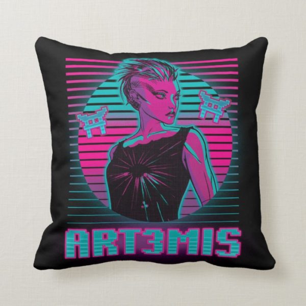 Ready Player One | Art3mis Graphic Throw Pillow