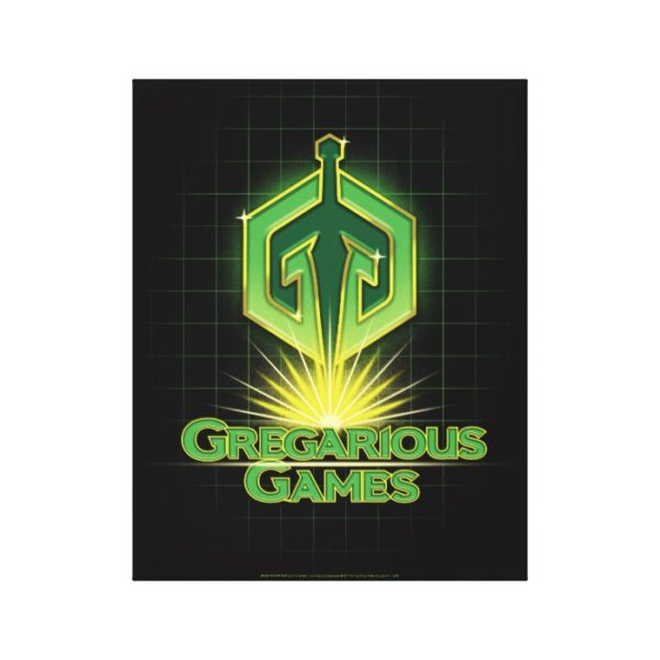 Ready Player One | Gregarious Games Logo Canvas Print