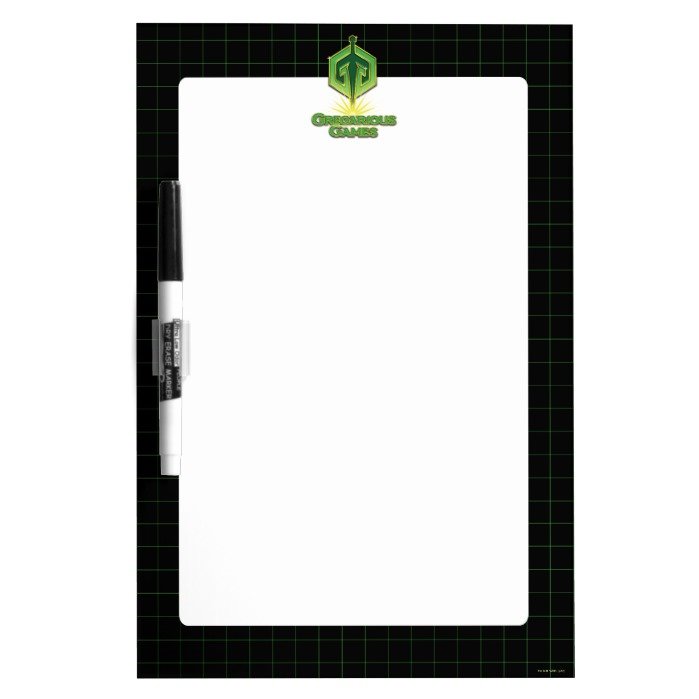 Ready Player One | Gregarious Games Logo Dry Erase Board