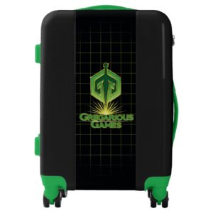 Ready Player One | Gregarious Games Logo Luggage