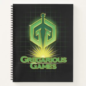 Ready Player One | Gregarious Games Logo Notebook