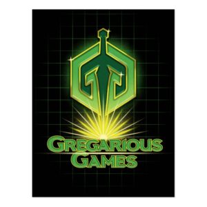 Ready Player One | Gregarious Games Logo Postcard