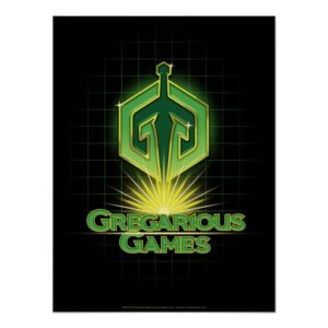 Ready Player One | Gregarious Games Logo Poster