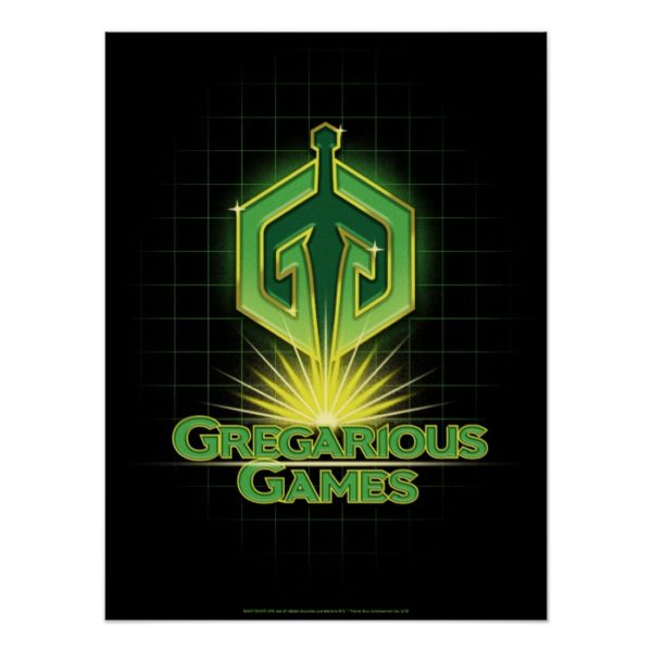 Ready Player One | Gregarious Games Logo Poster