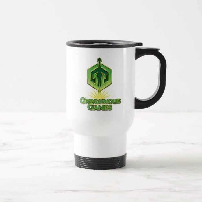 Ready Player One | Gregarious Games Logo Travel Mug