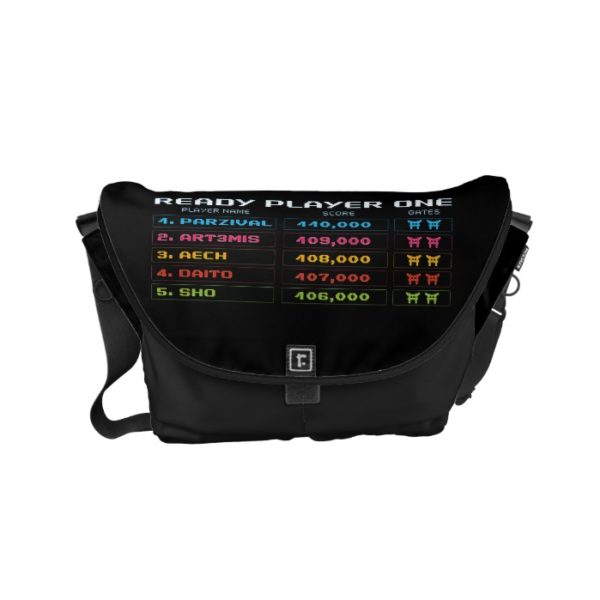 Ready Player One | High Score Leaderboard Small Messenger Bag