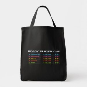 Ready Player One | High Score Leaderboard Tote Bag