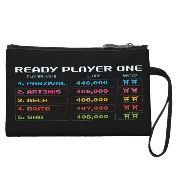 Ready Player One | High Score Leaderboard Wristlet Wallet