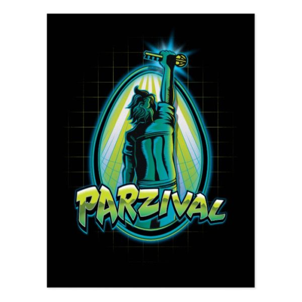 Ready Player One | Parzival With Key Postcard