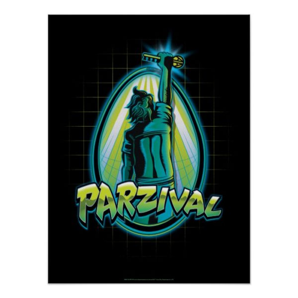 Ready Player One | Parzival With Key Poster
