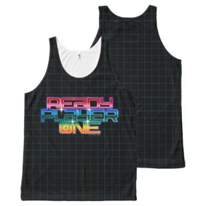 Ready Player One | Rainbow Logo All-Over-Print Tank Top