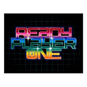Ready Player One | Rainbow Logo Postcard