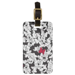 Red Minnie | Red Bow Pattern Bag Tag