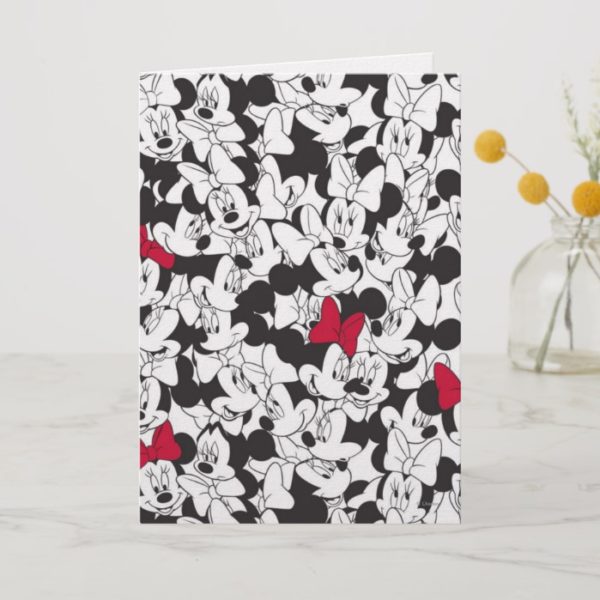Red Minnie | Red Bow Pattern Card