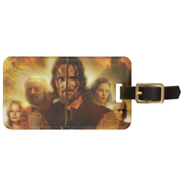 ROTK Aragorn Movie Poster Luggage Tag