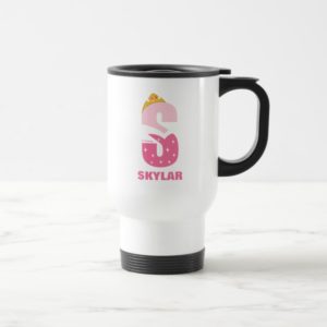 S is for Sleeping Beauty | Add Your Name Travel Mug