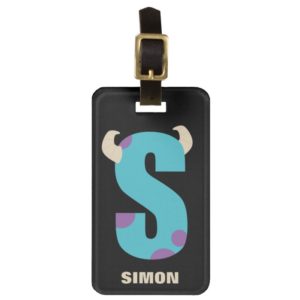 S is for Sulley | Add Your Name Bag Tag