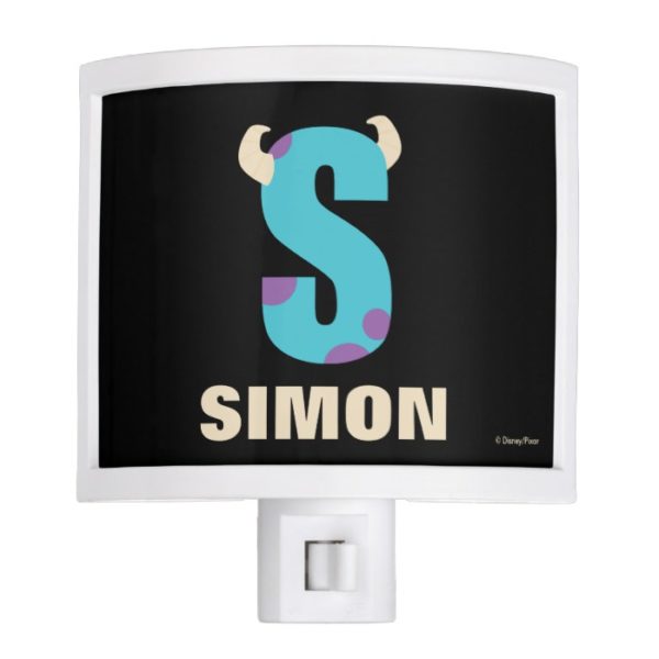 S is for Sulley | Add Your Name Night Light