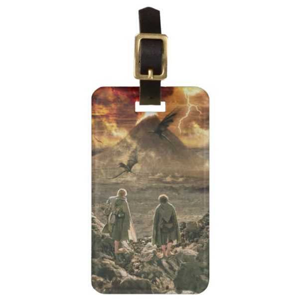 Sam and FRODO™ Approaching Mount Doom Luggage Tag