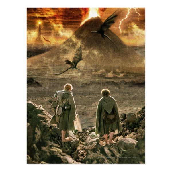 Sam and FRODO™ Approaching Mount Doom Postcard