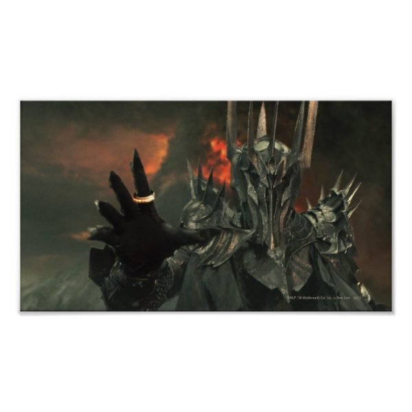 Sauron wth Hand Poster