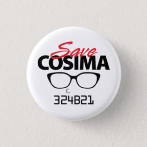 Save Cosima button from Orphan Black