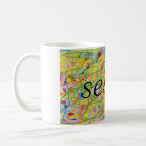 Sestra fromthe tvshowOrphan Black,abstract art Coffee Mug