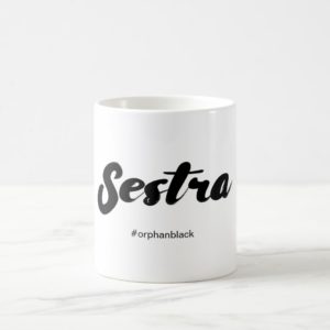 Sestra, #orphanblack coffee mug