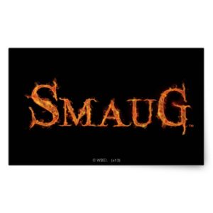 SMAUG™ Name Graphic Rectangular Sticker
