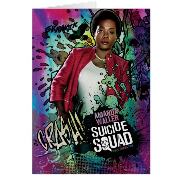 Suicide Squad | Amanda Waller Character Graffiti