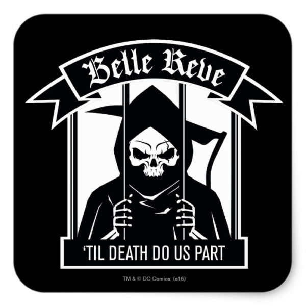 Suicide Squad | Belle Reve Reaper Graphic Square Sticker