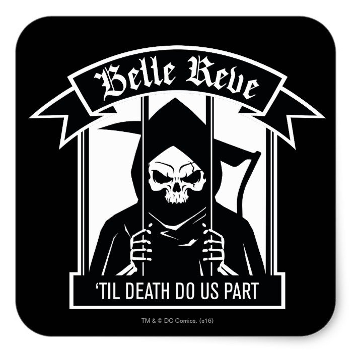Suicide Squad | Belle Reve Reaper Graphic Square Sticker