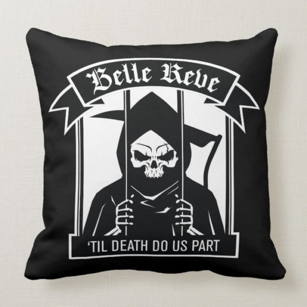 Suicide Squad | Belle Reve Reaper Graphic Throw Pillow