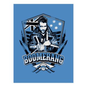 Suicide Squad | Boomerang Badge Postcard