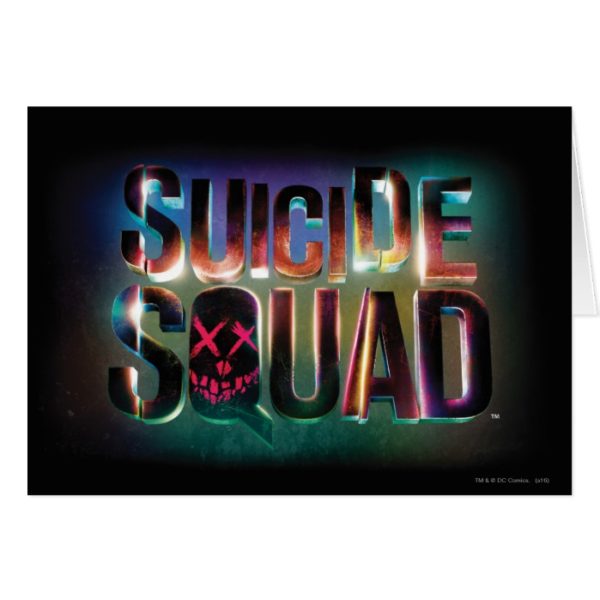 Suicide Squad | Colorful Glow Logo