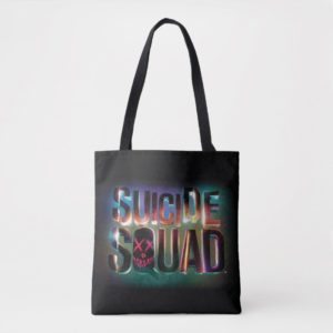 Suicide Squad | Colorful Glow Logo Tote Bag