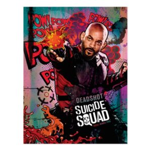 Suicide Squad | Deadshot Character Graffiti Postcard