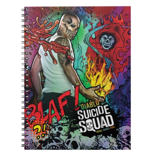 Suicide Squad | Diablo Character Graffiti Notebook